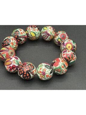 🌸✨ Vera Bradley Viva La Vera Mother’s Day Beaded Bracelet Floral ✨🌸